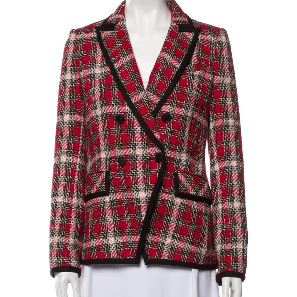 VERONICA BEARD PLAID BLAZER